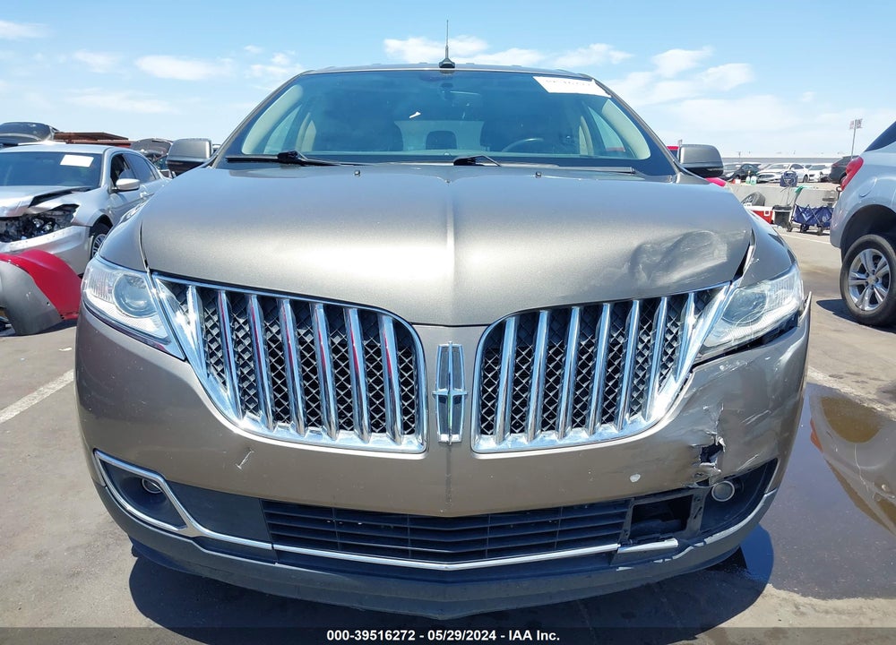 2012 LINCOLN MKX VIN: 2LMDJ6JK9CBL08997
