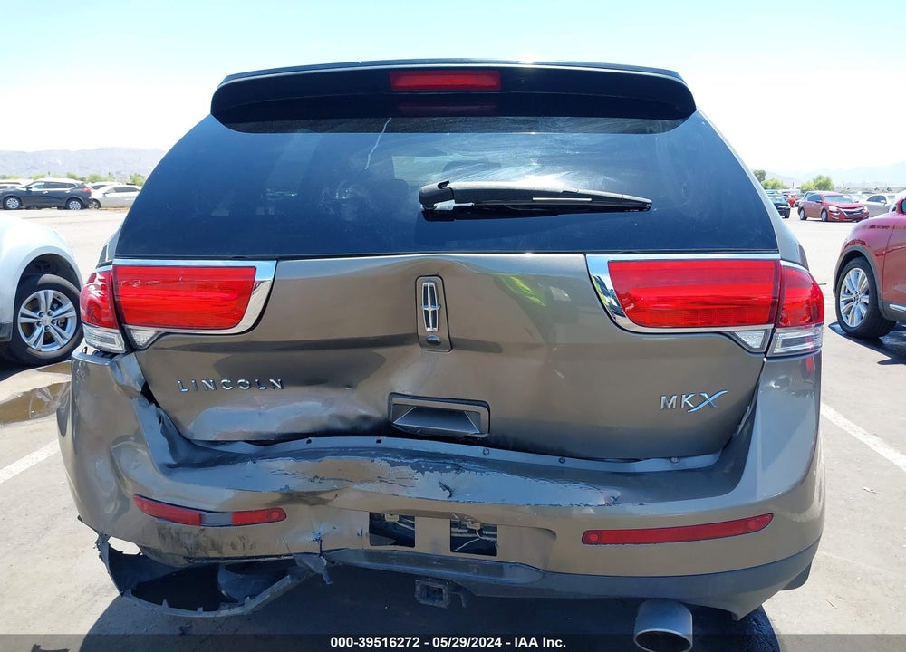 2012 LINCOLN MKX VIN: 2LMDJ6JK9CBL08997