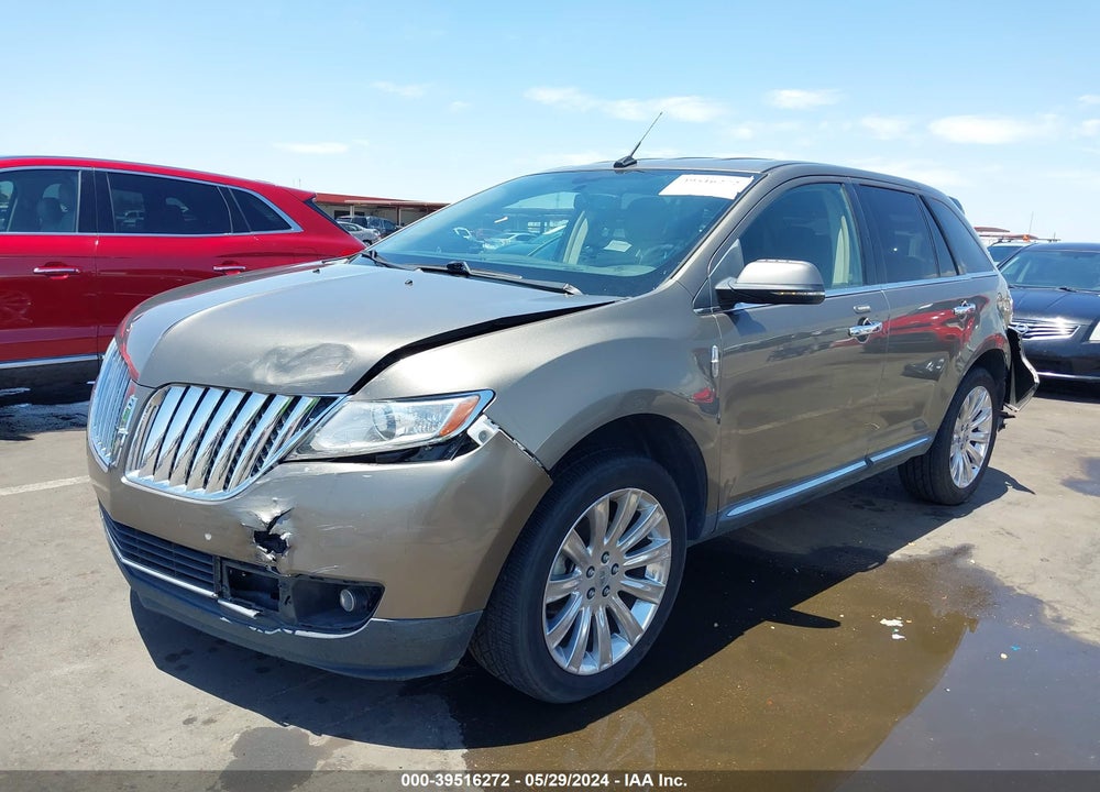 2012 LINCOLN MKX VIN: 2LMDJ6JK9CBL08997