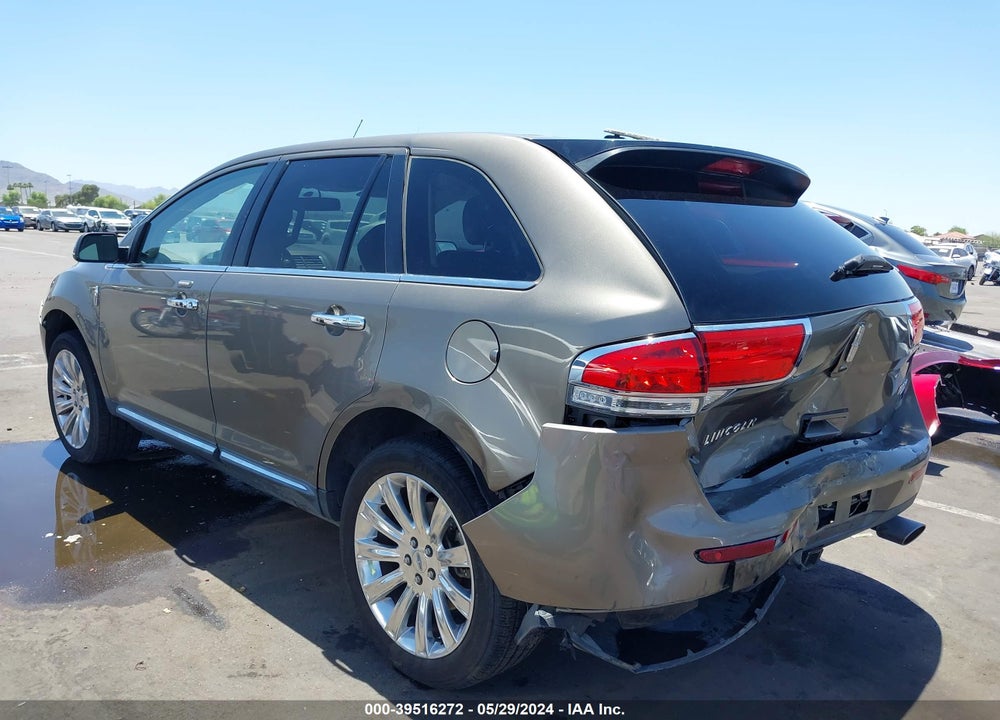 2012 LINCOLN MKX VIN: 2LMDJ6JK9CBL08997
