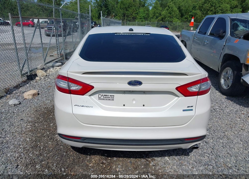 2015 FORD FUSION SE VIN: 3FA6P0HD1FR233588