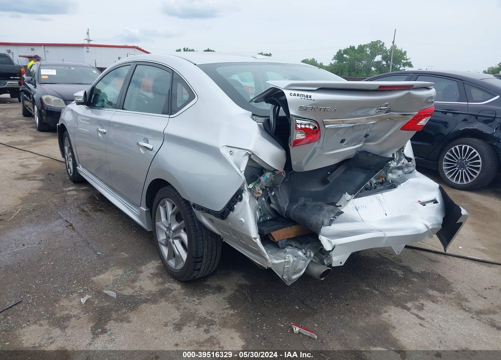2015 NISSAN SENTRA SR VIN: 3N1AB7AP6FY275585