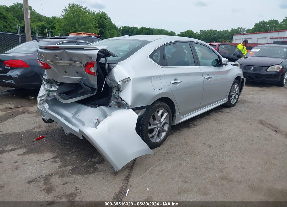 2015 NISSAN SENTRA SR VIN: 3N1AB7AP6FY275585
