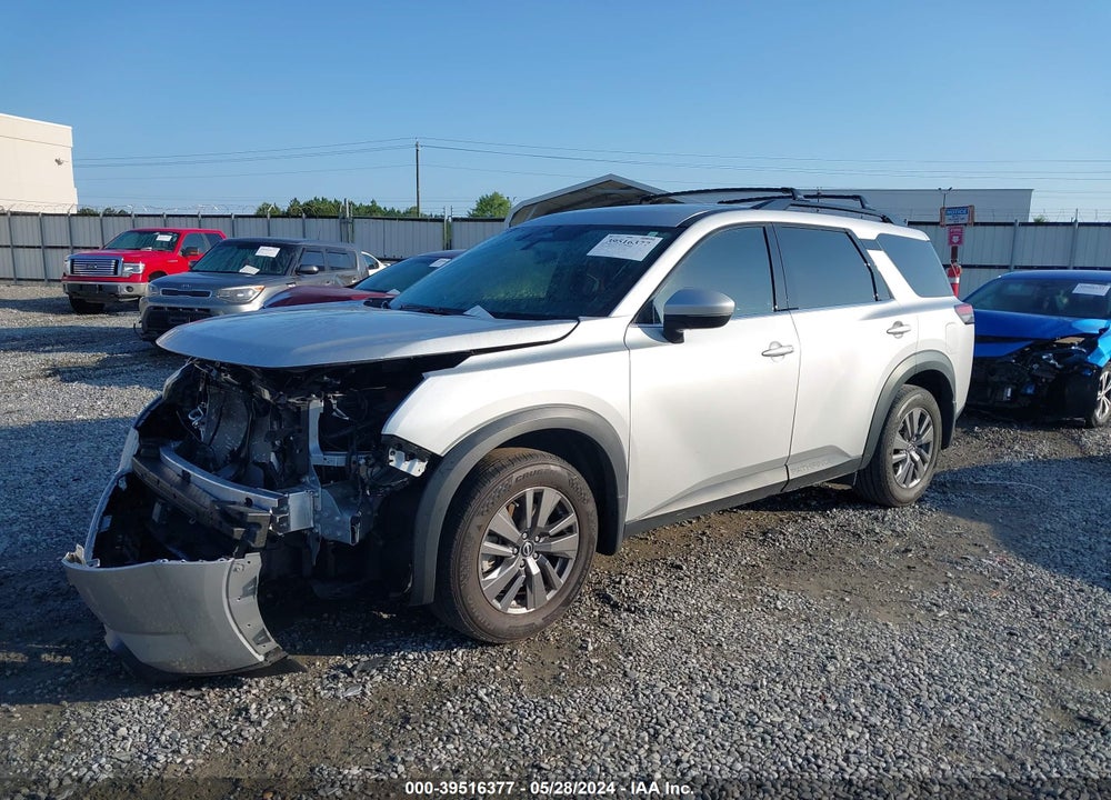2022 NISSAN PATHFINDER SV 2WD VIN: 5N1DR3BAXNC253276