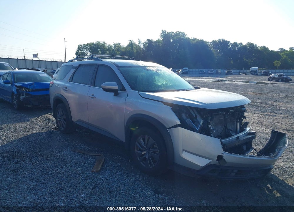2022 NISSAN PATHFINDER SV 2WD VIN: 5N1DR3BAXNC253276