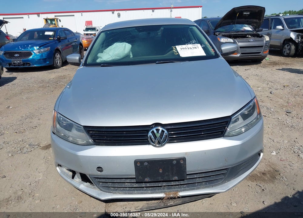 2012 VOLKSWAGEN JETTA 2.5L SE VIN: 3VWDP7AJ9CM325127