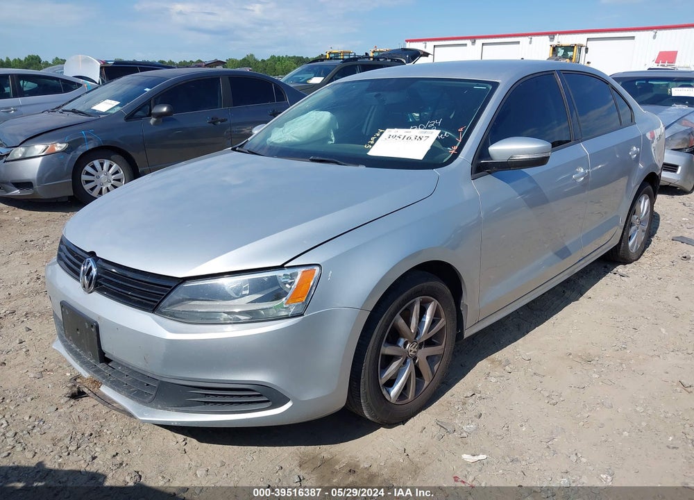 2012 VOLKSWAGEN JETTA 2.5L SE VIN: 3VWDP7AJ9CM325127