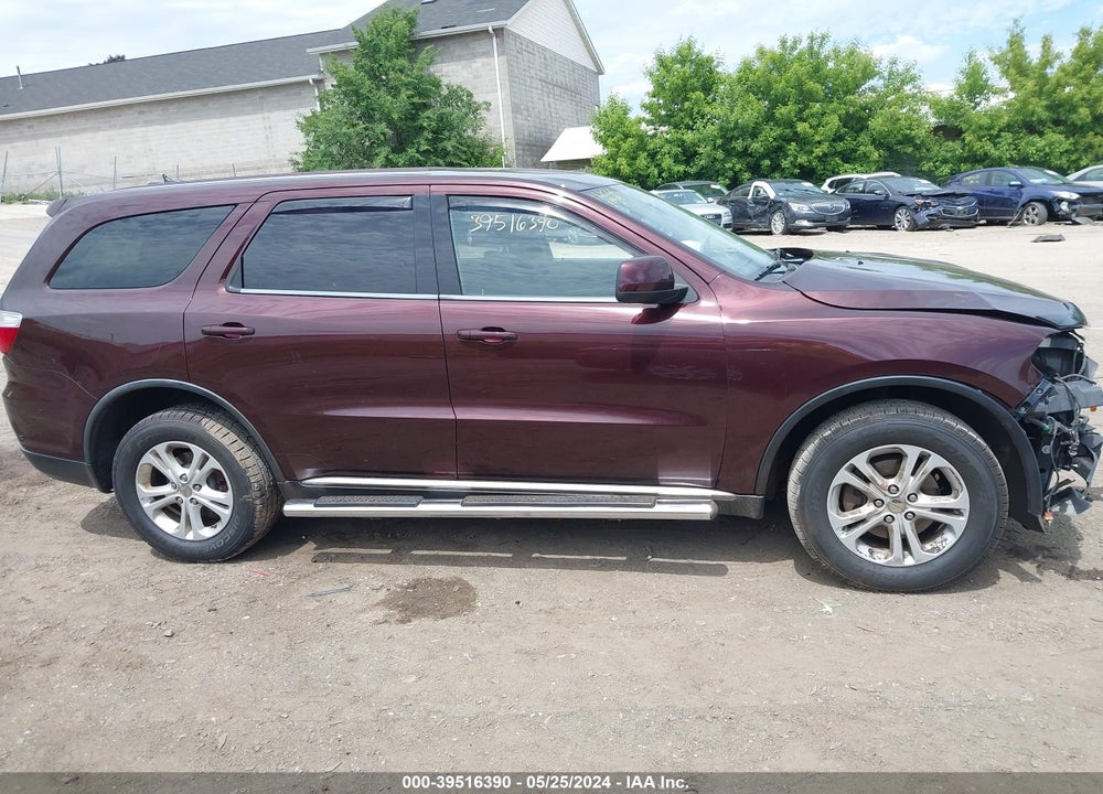 2012 DODGE DURANGO SXT VIN: 1C4RDJAG3CC146957