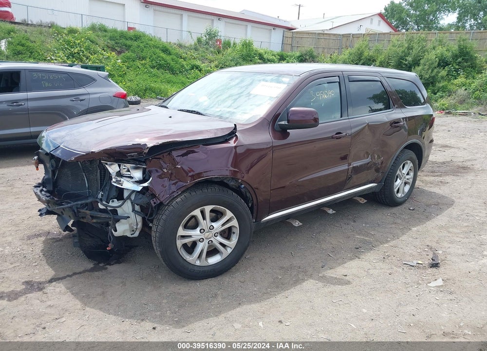 2012 DODGE DURANGO SXT VIN: 1C4RDJAG3CC146957