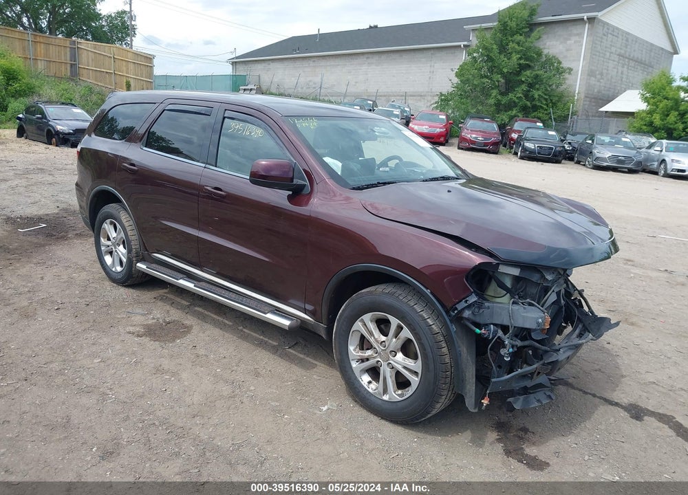 2012 DODGE DURANGO SXT VIN: 1C4RDJAG3CC146957