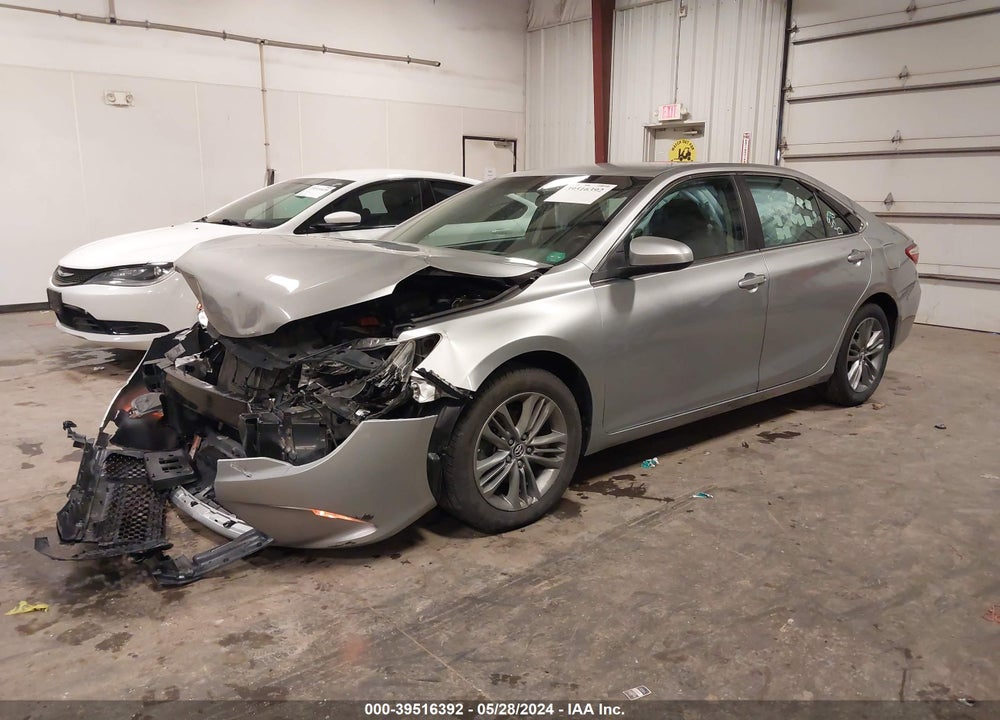 2016 TOYOTA CAMRY SE VIN: 4T1BF1FK2GU122766