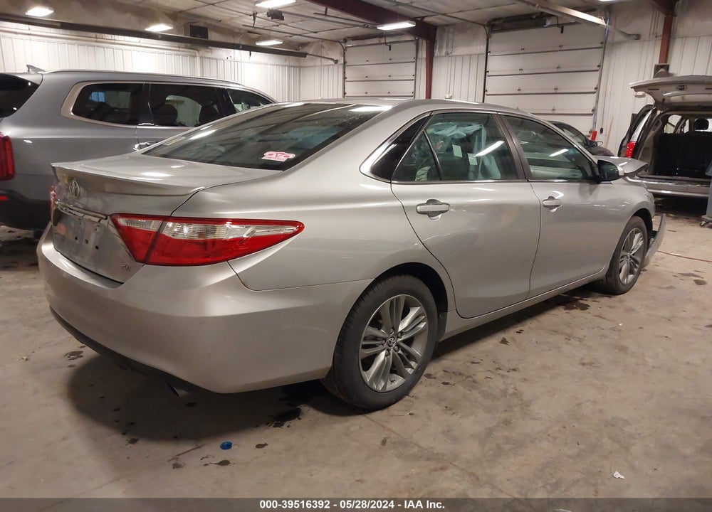 2016 TOYOTA CAMRY SE VIN: 4T1BF1FK2GU122766