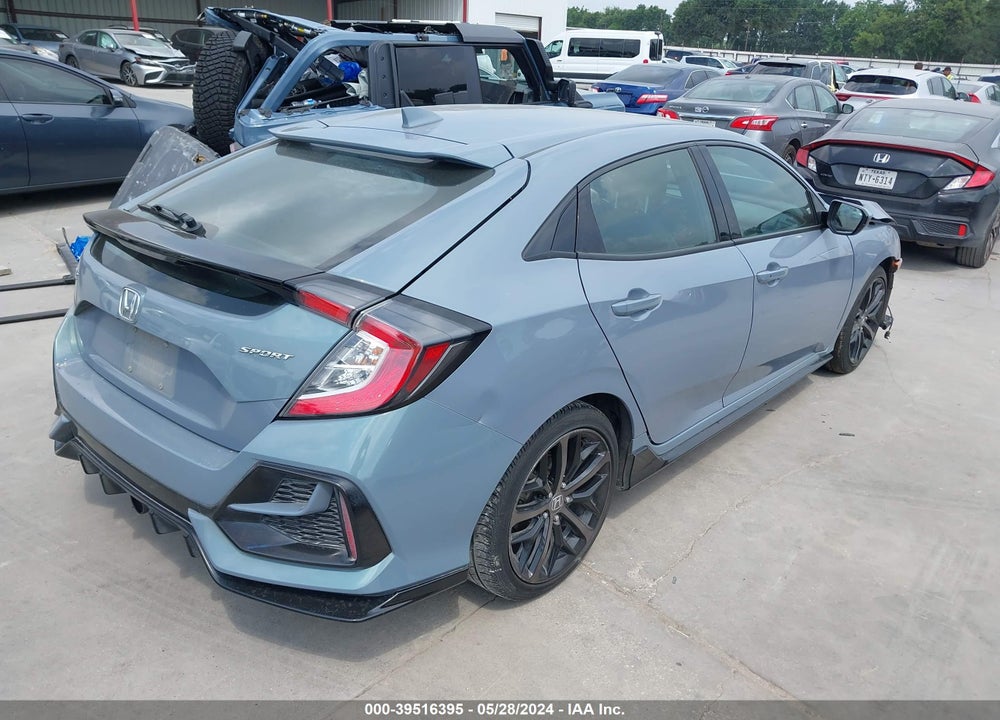 2020 HONDA CIVIC SPORT VIN: SHHFK7H42LU214903