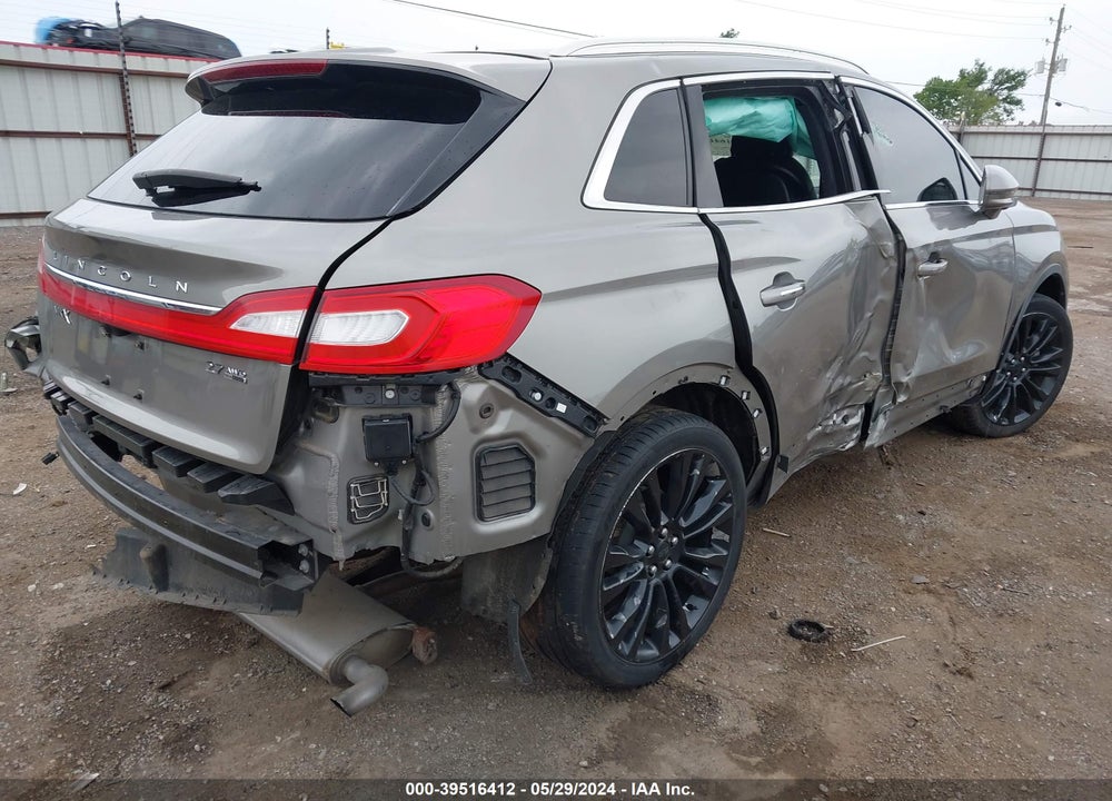 2016 LINCOLN MKX VIN: 2LMTJ8LP9GBL42783
