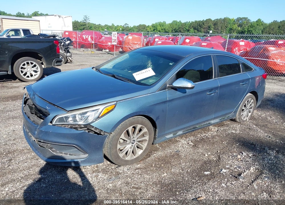 2016 HYUNDAI SONATA SPORT VIN: 5NPE34AF1GH368854