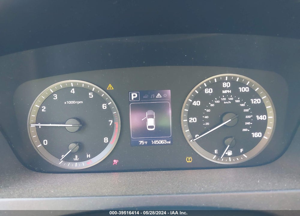 2016 HYUNDAI SONATA SPORT VIN: 5NPE34AF1GH368854