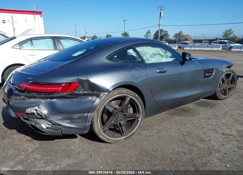 2017 MERCEDES-BENZ AMG GT VIN: WDDYJ7HA2HA011115