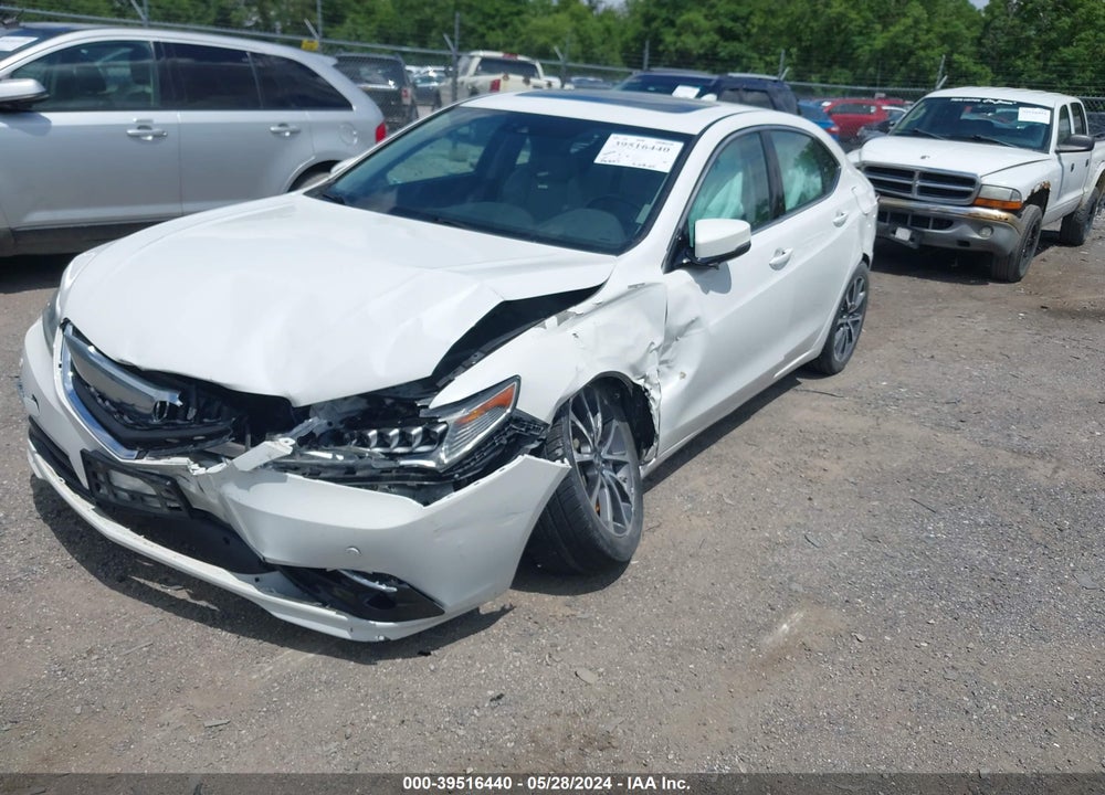 2016 ACURA TLX V6 ADVANCE VIN: 19UUB3F75GA003533