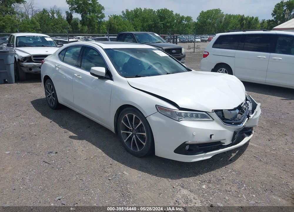 2016 ACURA TLX V6 ADVANCE VIN: 19UUB3F75GA003533