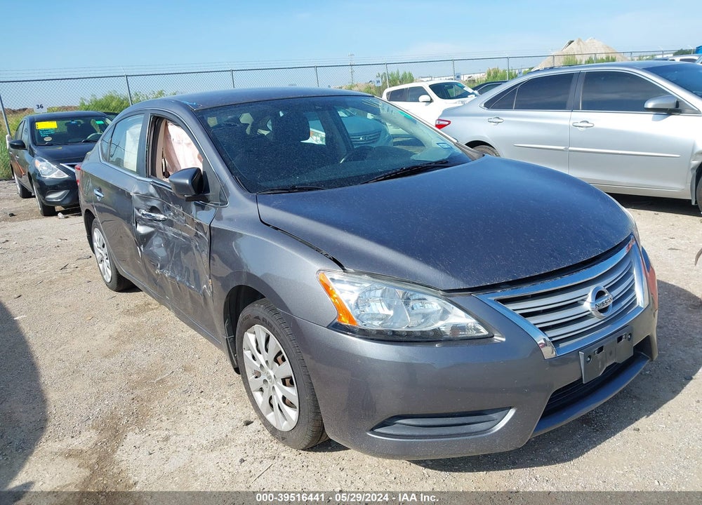 2015 NISSAN SENTRA SV VIN: 3N1AB7AP6FL688703