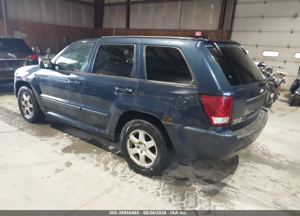 2008 JEEP GRAND CHEROKEE LAREDO VIN: 1J8GR48K38C220902