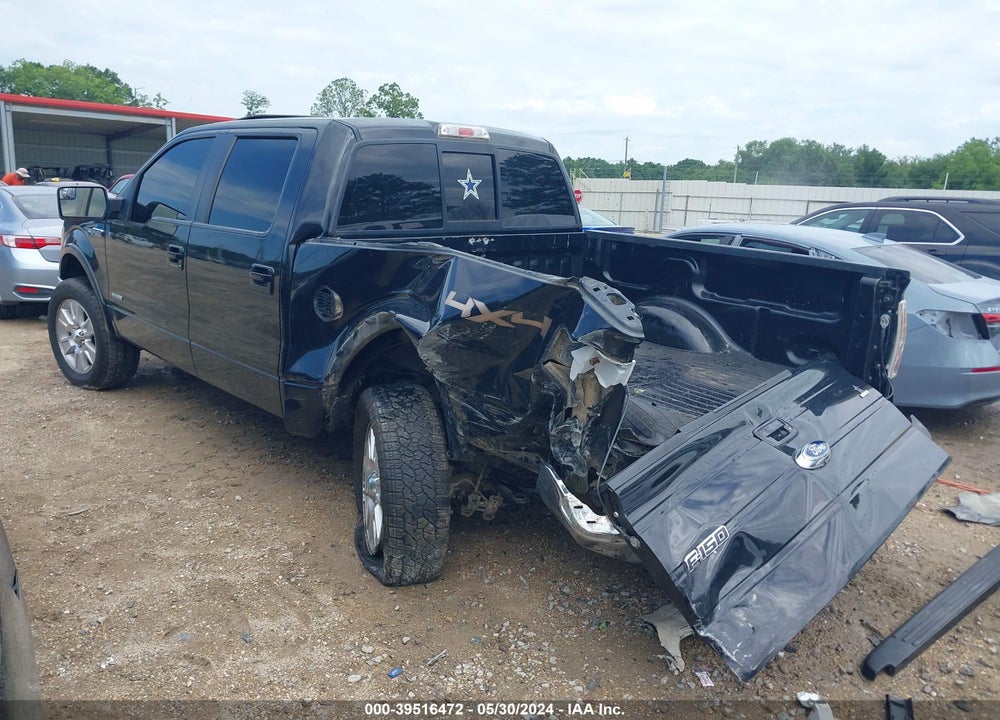 2012 FORD F-150 LARIAT VIN: 1FTFW1ET1CFC30312