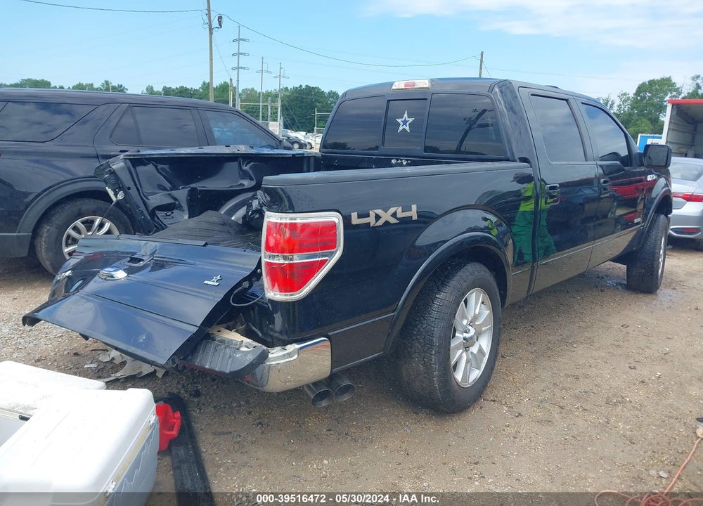 2012 FORD F-150 LARIAT VIN: 1FTFW1ET1CFC30312