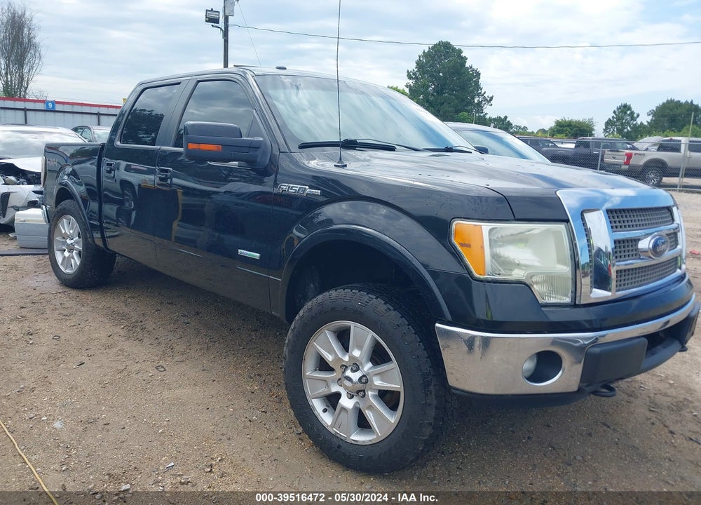 2012 FORD F-150 LARIAT VIN: 1FTFW1ET1CFC30312
