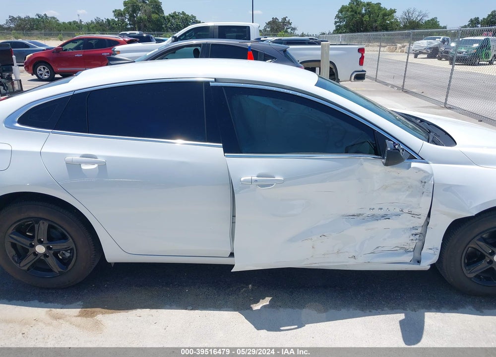 2022 CHEVROLET MALIBU FWD LS VIN: 1G1ZB5ST9NF185877