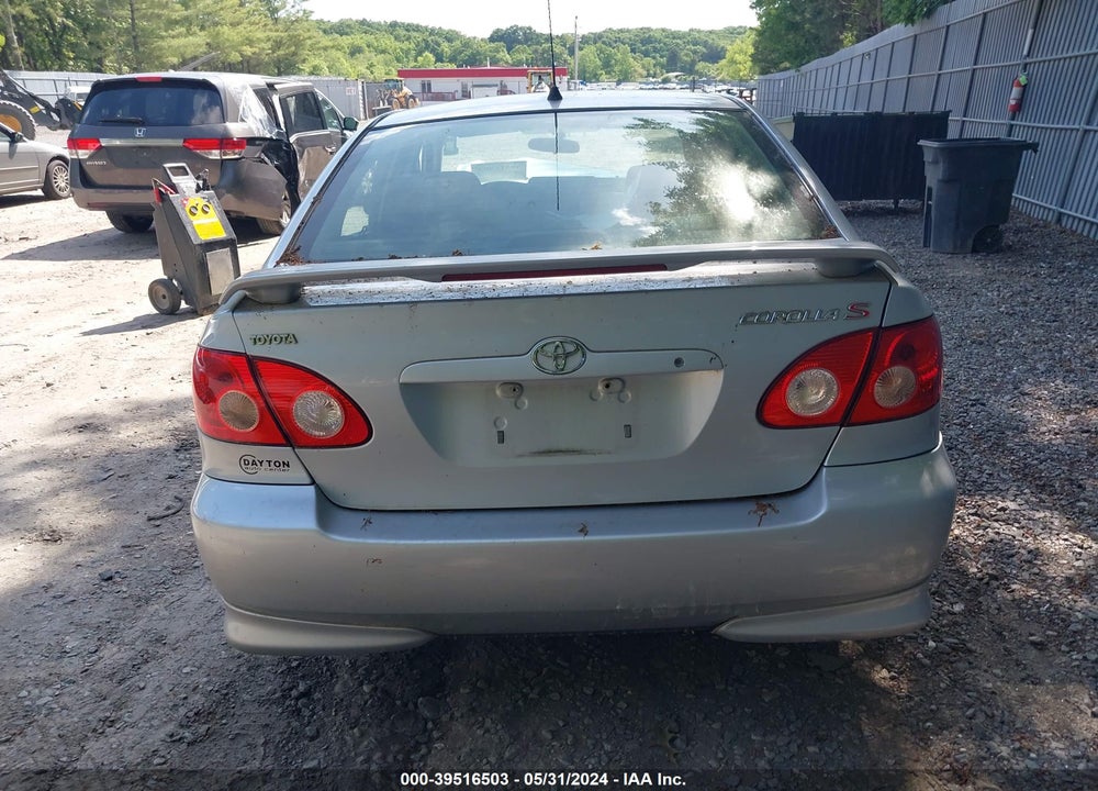 2005 TOYOTA COROLLA S VIN: 2T1BR32E45C419894