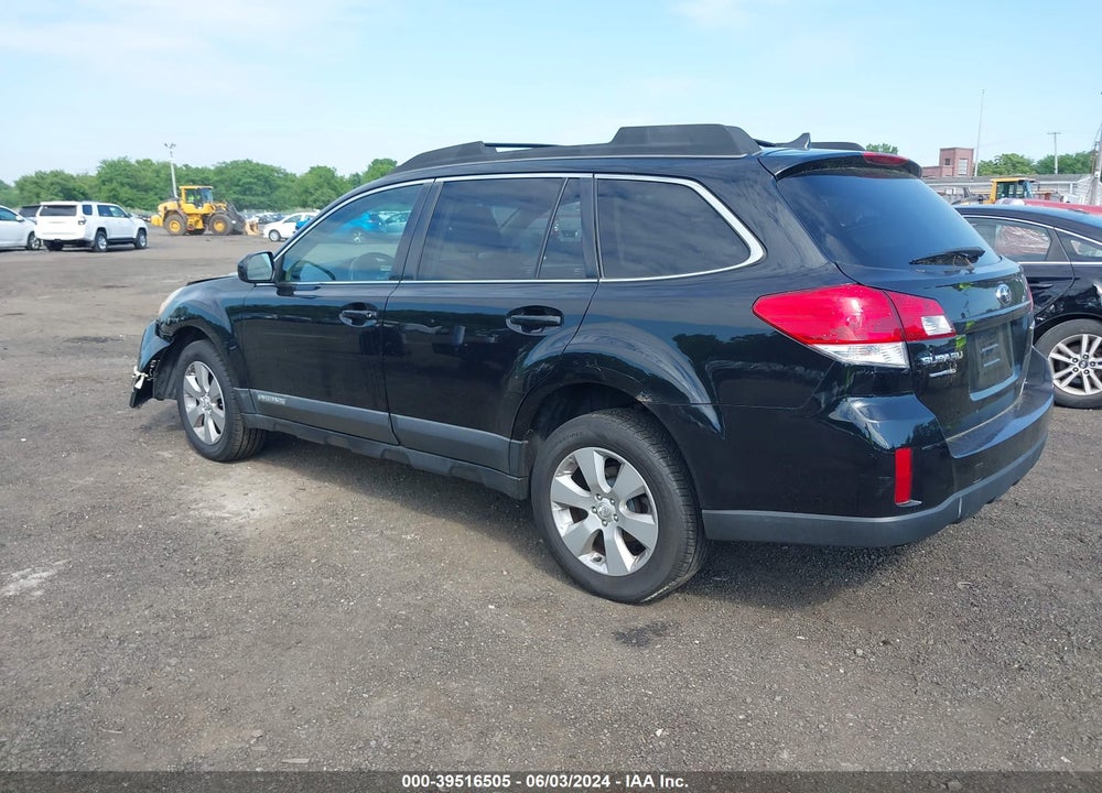 2011 SUBARU OUTBACK 2.5I PREMIUM VIN: 4S4BRBHCXB3419625