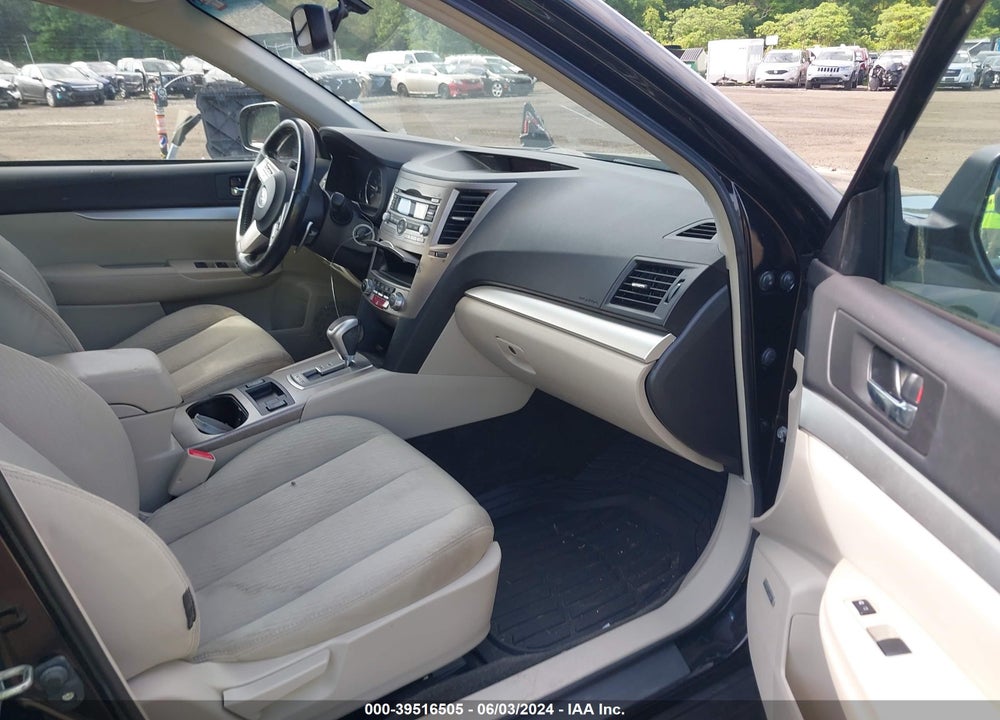 2011 SUBARU OUTBACK 2.5I PREMIUM VIN: 4S4BRBHCXB3419625