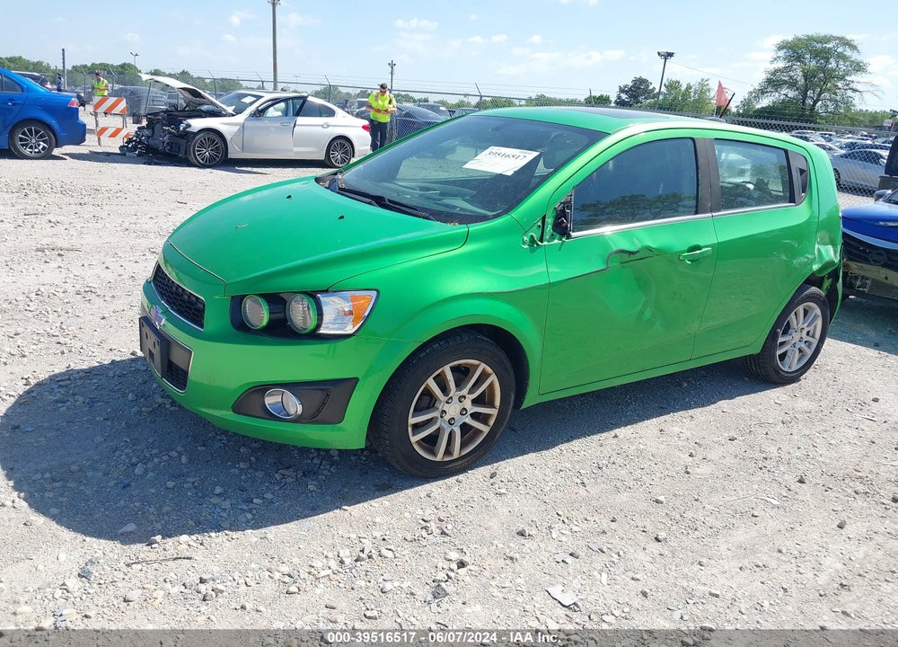 2015 CHEVROLET SONIC LT AUTO VIN: 1G1JC6SH6F4154725