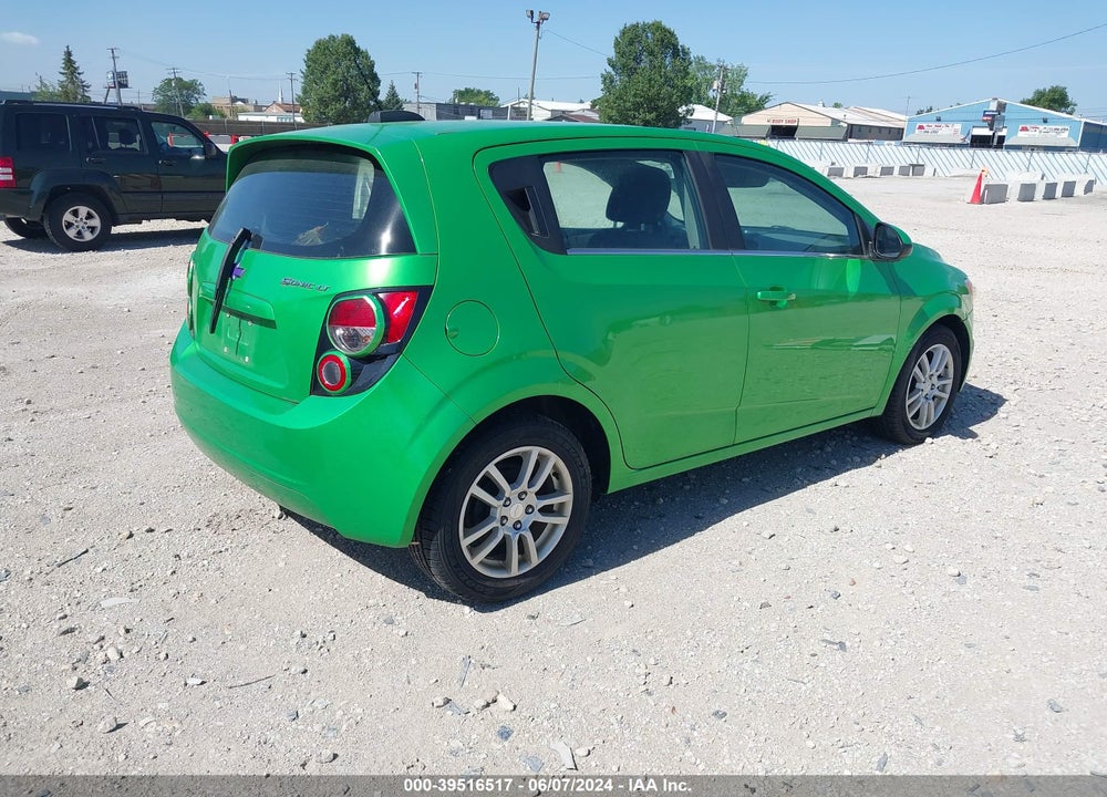 2015 CHEVROLET SONIC LT AUTO VIN: 1G1JC6SH6F4154725