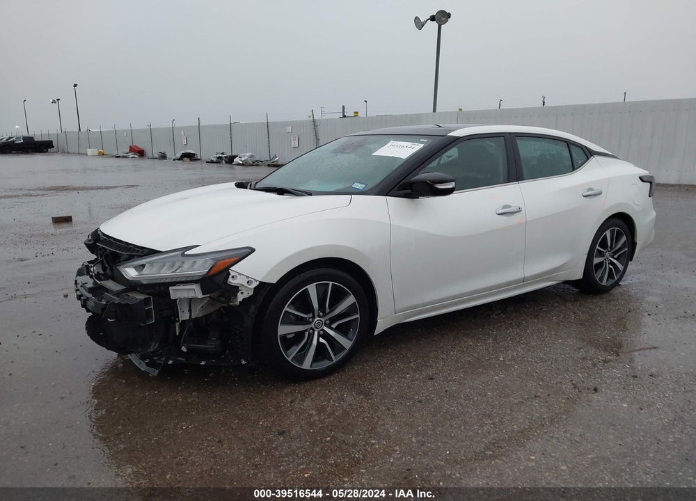 2020 NISSAN MAXIMA SL XTRONIC CVT VIN: 1N4AA6DVXLC377020