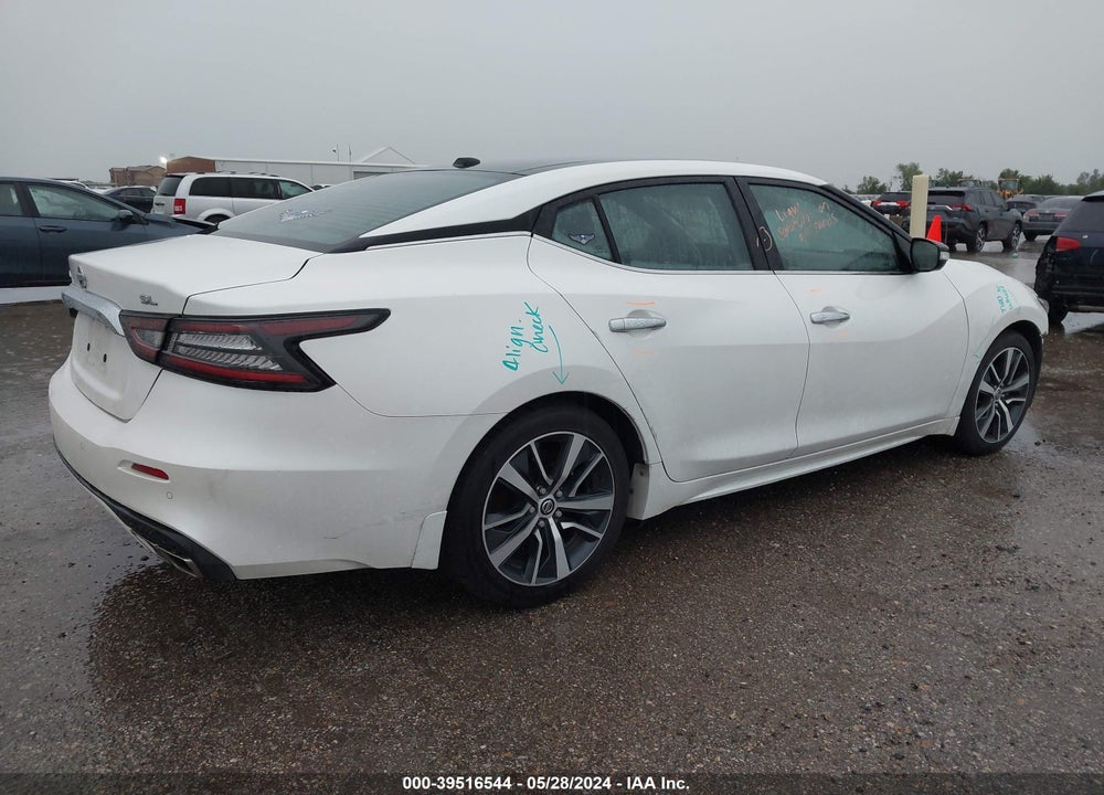 2020 NISSAN MAXIMA SL XTRONIC CVT VIN: 1N4AA6DVXLC377020