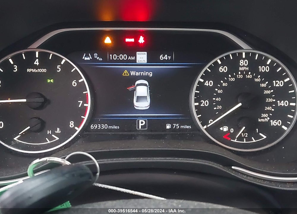 2020 NISSAN MAXIMA SL XTRONIC CVT VIN: 1N4AA6DVXLC377020