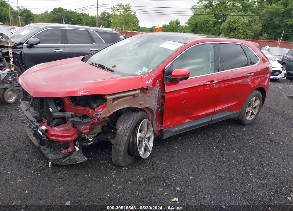 2021 FORD EDGE SEL VIN: 2FMPK4J92MBA59774