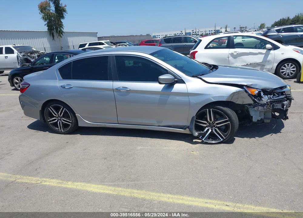 2017 HONDA ACCORD SPORT SE VIN: 1HGCR2F15HA185409