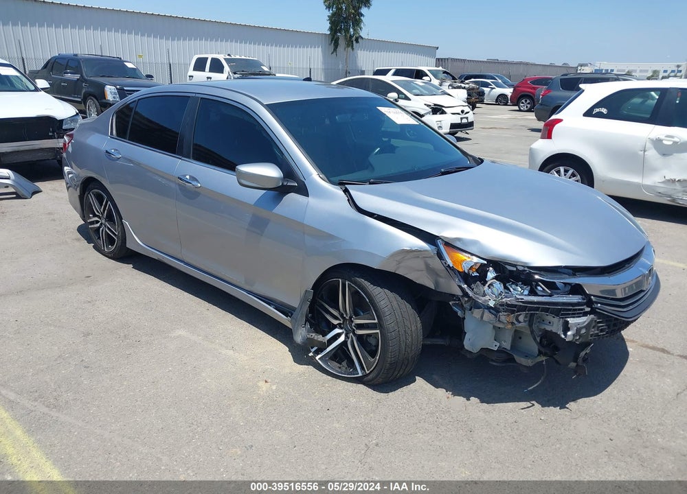 2017 HONDA ACCORD SPORT SE VIN: 1HGCR2F15HA185409