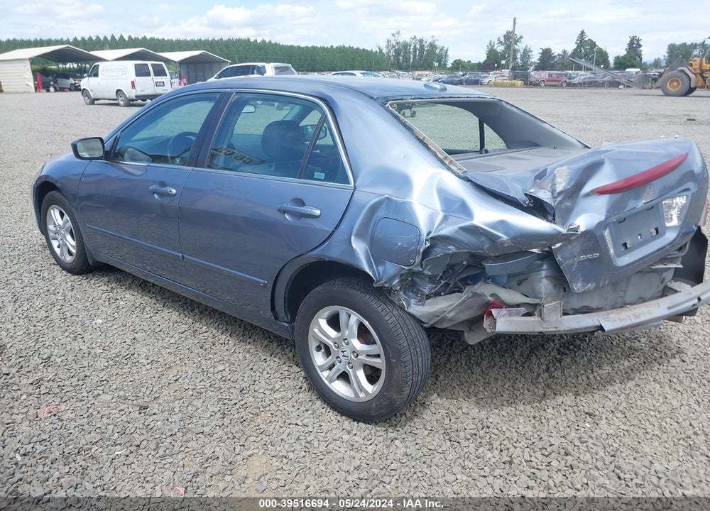2007 HONDA ACCORD 2.4 EX VIN: 1HGCM568X7A087035