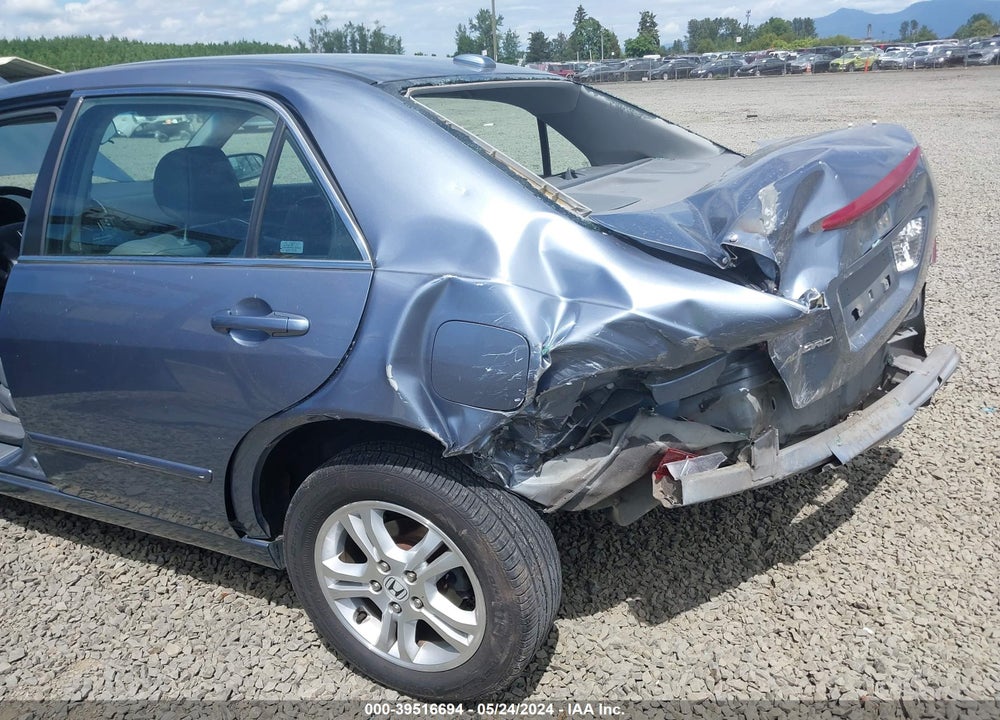 2007 HONDA ACCORD 2.4 EX VIN: 1HGCM568X7A087035