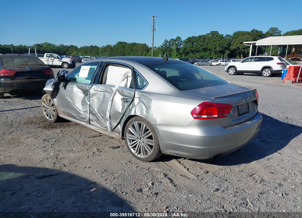 2014 VOLKSWAGEN PASSAT 1.8T SPORT VIN: 1VWBT7A33EC093181