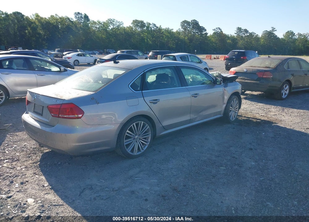 2014 VOLKSWAGEN PASSAT 1.8T SPORT VIN: 1VWBT7A33EC093181