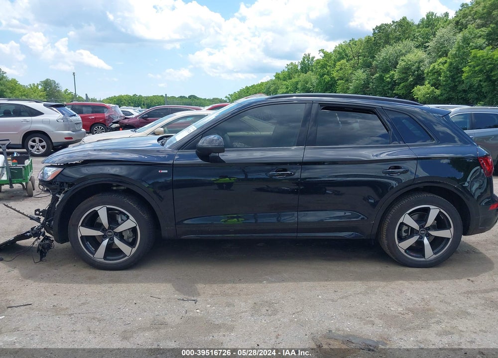 2023 AUDI Q5 PREMIUM PLUS 45 TFSI S LINE QUATTRO VIN: WA1EAAFY8P2073874