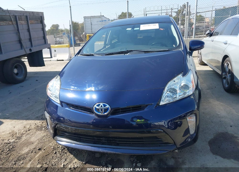 2012 TOYOTA PRIUS FOUR VIN: JTDKN3DU0C1584472