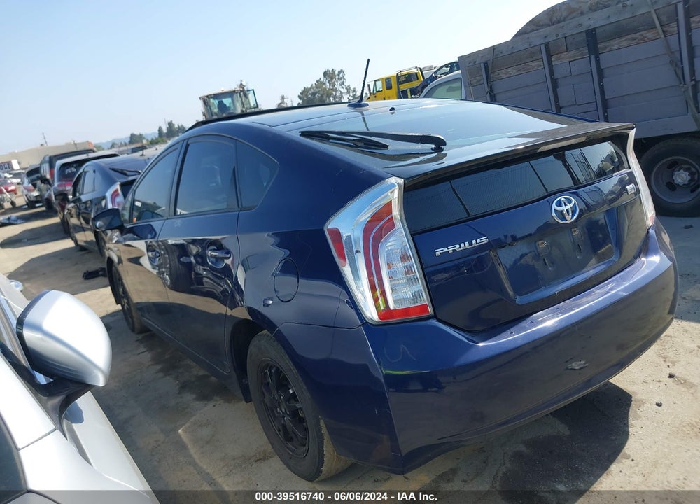 2012 TOYOTA PRIUS FOUR VIN: JTDKN3DU0C1584472