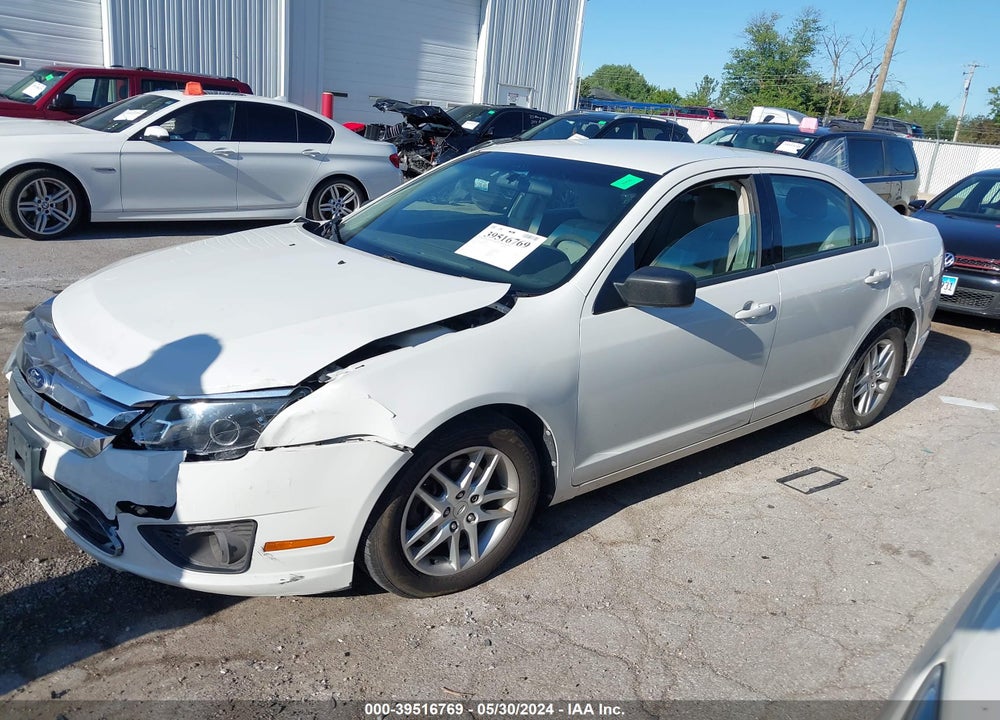 2011 FORD FUSION S VIN: 3FAHP0GA8BR241116