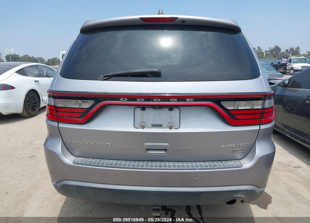2014 DODGE DURANGO LIMITED VIN: 1C4RDJDG1EC481522