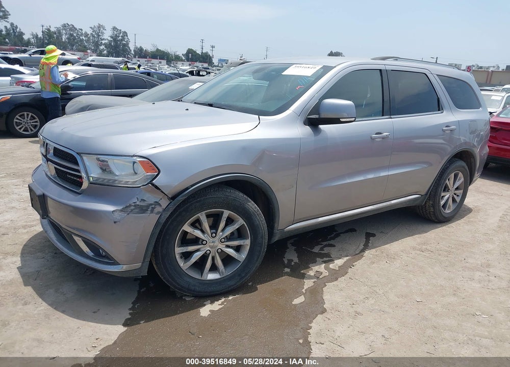2014 DODGE DURANGO LIMITED VIN: 1C4RDJDG1EC481522